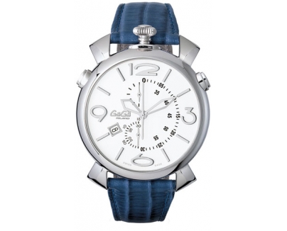 GAGA MILANO ガガミラノスーパーコピー THIN CHRONO 46MM ステンレス 時計 5097.02BL