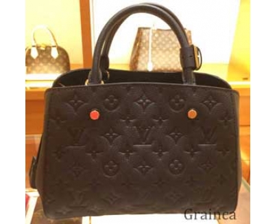 新作 Louis Vuitton ルイヴィトンバッグ スーパーコピー ★最新作 モンテーニュBB   ブラック★2WAY M41053
