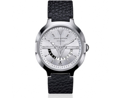 ルイヴィトンスーパーコピー  ヴォヤジャー オトマティック GMT オールシルバー Q7D340