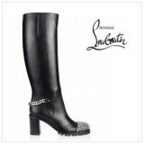 ルブタン 靴 コピー 16 SS★Christian Louboutin★Napaleona 70 spike bootブラック