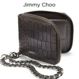 ジミーチュウ財布スーパーコピー Jimmy Choo Croc　Embossed...