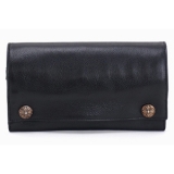 クロムハーツ 財布 コピー 定番レザーロングウオレット Chromehearts...