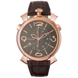 GAGA MILANO ガガミラノスーパーコピー THIN CHRONO 46M...