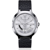 ルイヴィトンスーパーコピー  ヴォヤジャー オトマティック GMT オールシルバ...