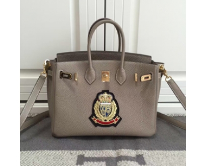 エルメスバーキン コピー 25 HERMES ハンドバッグ 塗鴉 Black ゴールド金具 トゴ Ｑ刻印
