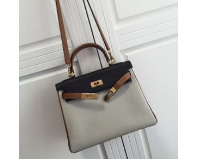 エルメスケリー コピー 32cm HERMES ハンドバッグ トゴ　Ｒ刻印　内縫い