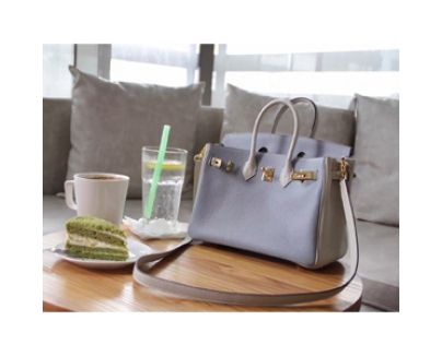 エルメスバーキン コピー 25 HERMES Apricot/Blue ゴールド金具 HERMES 新品