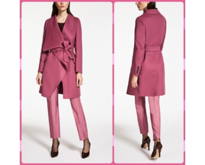 マックスマーラ【Max Mara】国内未入荷★色が素敵な（Fuchsia）コート