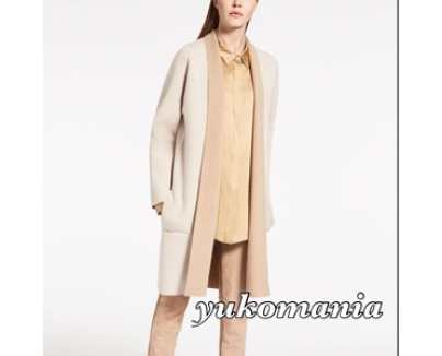 マックスマーラ【Max Mara】2016AW ウールカシミヤニットコート　EGIZIO