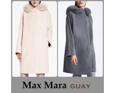 ☆人気！マックスマーラ【Max Mara】ファー付き☆ETRA☆ベーシック☆