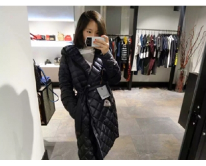 マックスマーラ【Max Mara】日本未入荷！フード付ダウンコート TREF