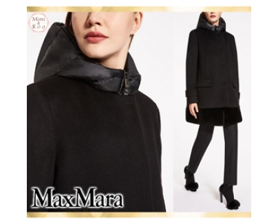 マックスマーラ【Max Mara】☆売れきれ必須☆エレガント×フード付き☆コート