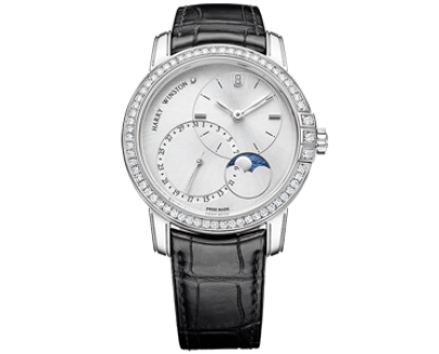 ハリーウィンストンスーパーコピー HARRY WINSTON MIDAMP42WW004 ミッドナイトデイト ムーンフェイズ オートマティック 42mm