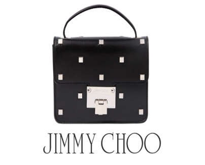 Jimmy Chooジミーチュウ スーパーコピー*新作*REBELスクエアスタッズレザーBAG