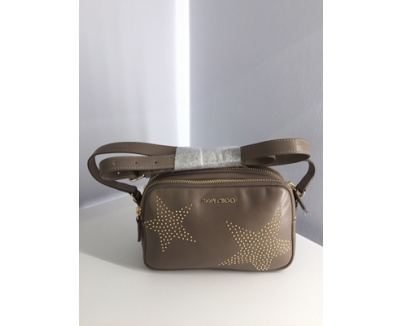 JIMMY CHOO ジミーチュウ スーパーコピー ショルダーバッグ スタッズ MUSK/GOLD