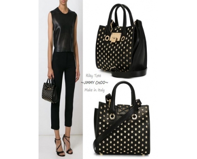 《新作》 JIMMY CHOO ジミーチュウ スーパーコピースタッズトート / 送料関税込