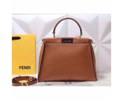 2016-17AW 新作！FENDI フェンディ スーパーコピー ピーカブー　ラージ レディース2way トートバッグ 8BN210_2WD_Y4Y