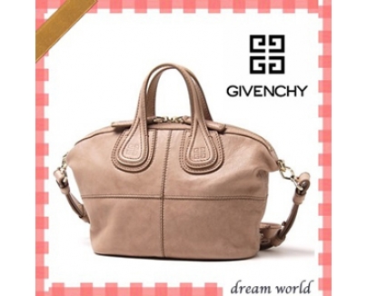 14春夏最新作★GIVENCHY★2way ジバンシィスーパーコピー ハンドバッグ ピンクベージュ