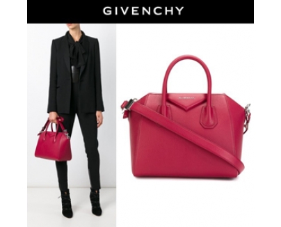 2016春夏☆GIVENCHY☆ジバンシィスーパーコピー Antigona 2Way トート S ラズベリーレッド BB05113012
