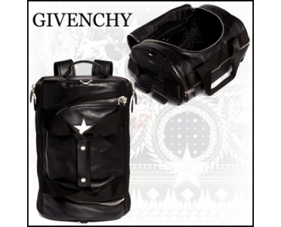 GIVENCHY(ジバンシィスーパーコピー)☆STAR PRINT レザー ダッフルバックパック