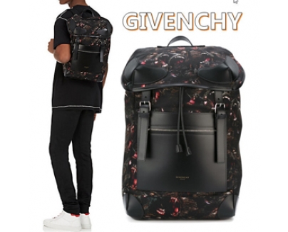 Givenchy ジバンシィスーパーコピー ☆モンキー Rider キャンバス バックパック BJ05001171