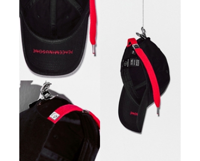 G-DRAGONプロデュース★PEACEMINUSONE★ピースマイナスワン PMO SHOELACE CAP
