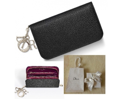 【Christian Dior】クリスチャンディオール新作【ディオリッシモトリヨン/ミディアム長財布S0091OTRL M900