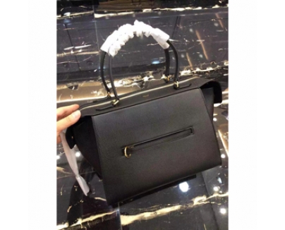 2017春夏新作 セリーヌ コピー CELINE RING BAG リング スモールサイズ ブラック 176203ZXA.38NO