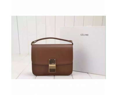 2016SS★CELINE セリーヌ コピー Medium Classic バッグ COFFEE