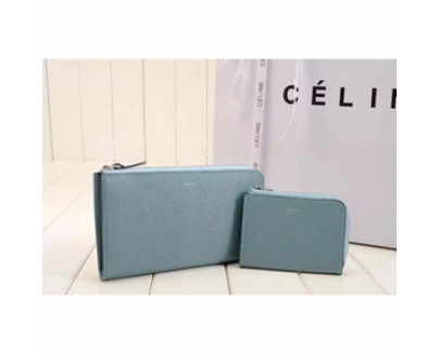 2016秋冬新作 CELINE セリーヌ コピー ラージハーフジップウォレット