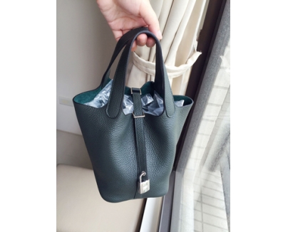 (エルメススーパーコピー)ピコタンロック タッチ18ヴェールフォンセVert Fonce