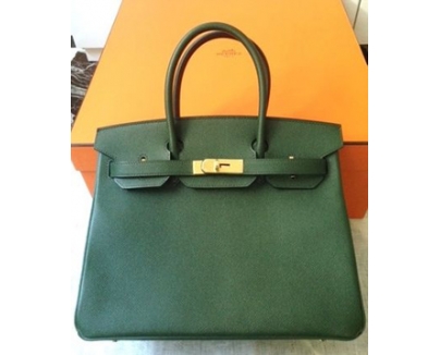 エルメス 和装にも合う・ヴェールアングレ BIRKIN30 G金具 安心の国内配送