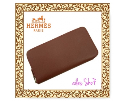 送料無料★Hermes　長財布 シルクイン