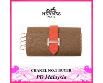 HERMES/エルメス★ベアン×キーケース×ツートン★最新作★