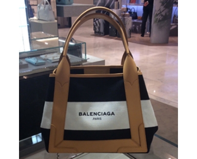 2016新色 BALENCIAGA バレンシアガスーパーコピー 2016 大人気 新作 キャンバスバッグ ボーダー
