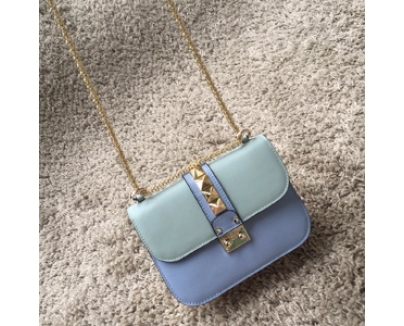 15新作【Valentino ヴァレンティノスーパーコピー】GlamLockサッチェルM パステル W0B0867VHE