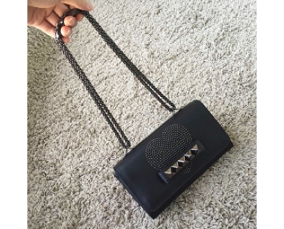 2016AW Valentino ヴァレンティノスーパーコピー Cash & Rocketコラボ ロックスタッズクラッチ IW1B0975VSJ