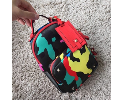 2016年春夏新作 Valentino ヴァレンティノスーパーコピー カモフラージュ バックパック IY0B0340NE5