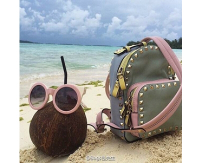 2016新作 【Valentino ヴァレンティノスーパーコピー】RockstudバックパックS パステル IW2B0859NOA