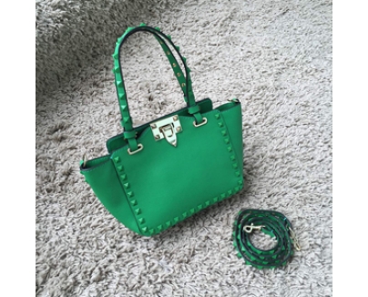 15SS V034 Valentino ヴァレンティノスーパーコピー "Rockstud" medium trapaze tote
