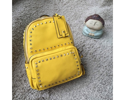 2016SS Valentino ヴァレンティノスーパーコピー　バックパック　大 Yellow！