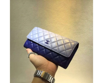 2016春夏新作 Chanel シャネルスーパーコピー 《少数入荷 美グラデ 》 Zip Wallet