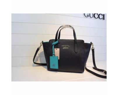 2016AW イチオシ★新作グッチバッグスーパーコピー【 GUCCI 】 swing mini leather top handle bag 368827 CAO0G 1000