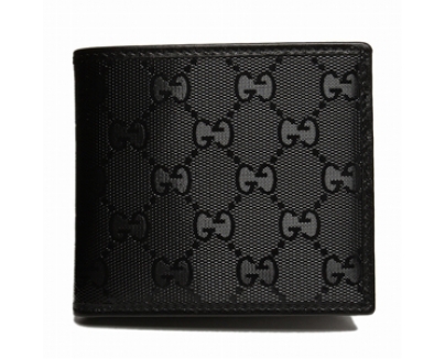 グッチ GUCCI 224122 FU49N 1000 インプリメ 2つ折財布 ブラック