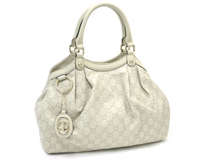 グッチ GUCCI 211944 AA61G 9022 グッチシマ スーキー ミディアム SUKEY MEDIUM ハンドバッグ/トートバッグ オフホワイト