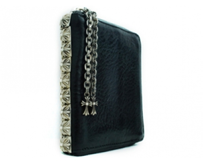 【CHROME HEARTS】クロムハーツ 財布 コピー 3サイドジップ ウォレット Chromehearts55