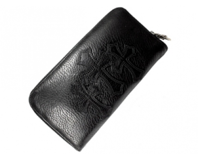 国内発/クロムハーツ/ベビーバンクローバー/ 小銭入れ分離/BLK Chromehearts62