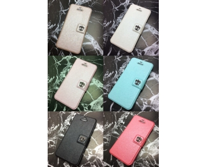 クロムハーツ財布スーパーコピー★iPhones★アンティーク調 百合の紋章 手帳型 シルキーレザー