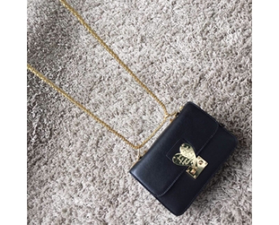 2016AW セレブ愛用者多数☆Valentino ヴァレンティノスーパーコピー☆ Black L'Amour Leather   Shoulder Bag