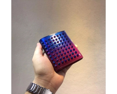クリスチャン ルブタン財布スーパーコピー Christian Louboutin◆Paros Spikes Wallet